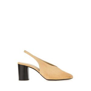 Lemaire Women Beige Leather Pumps